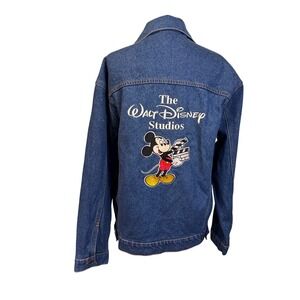 Vintage Disney Studios Mickey Mouse Denim Jacket – The Disney Store – Size M